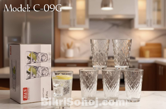 Drinking Water Glass Tumbler